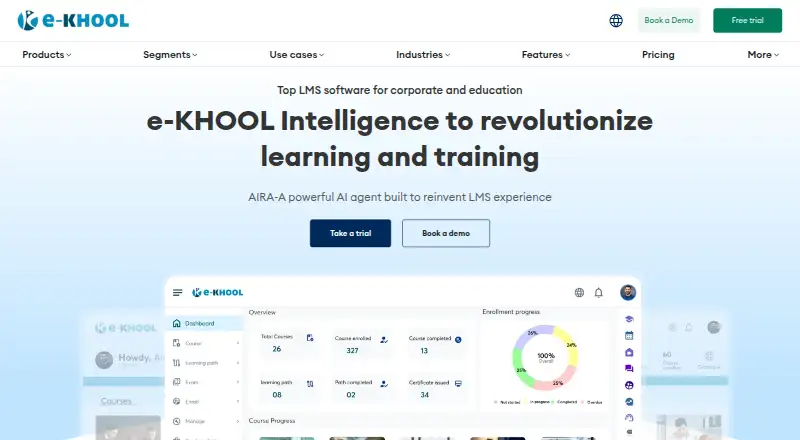 e-KHOOL LMS's own site