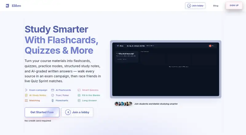 Elibro's own site