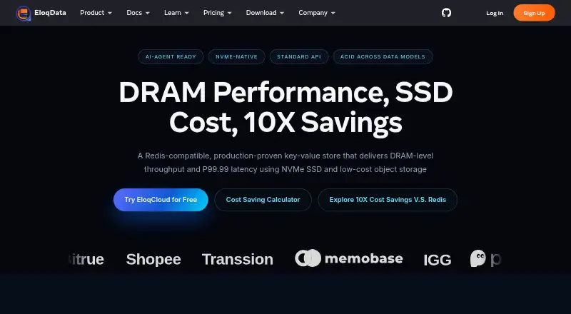 EloqKV's own site
