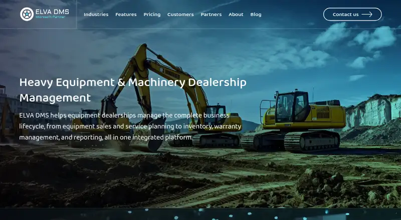 ELVA DMS's own site
