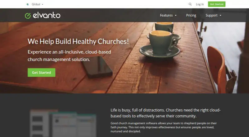 Elvanto's own site