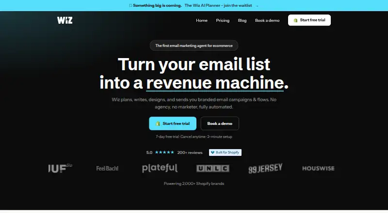 Wiz's own site