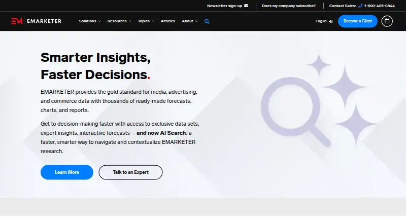 EMARKETER's own site