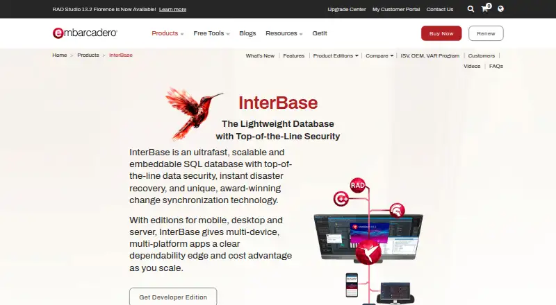 InterBase's own site