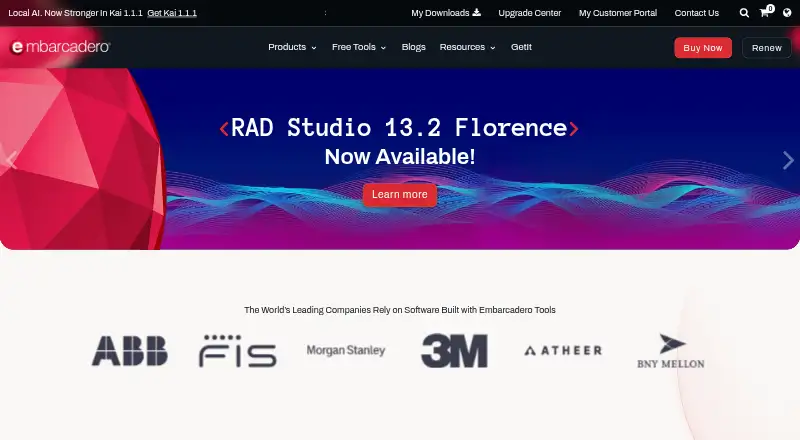 RAD Studio's own site