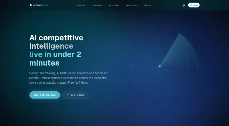Embase's own site
