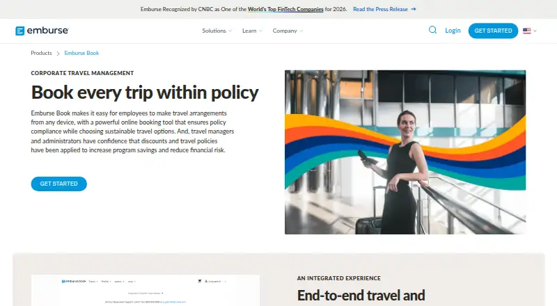Emburse Book's own site