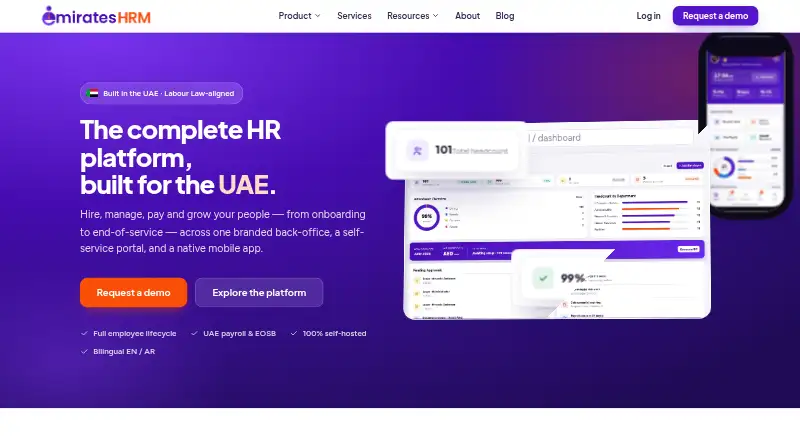 Emirates HRM's own site