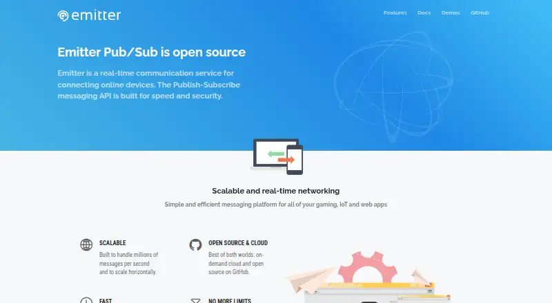 Emitter's own site
