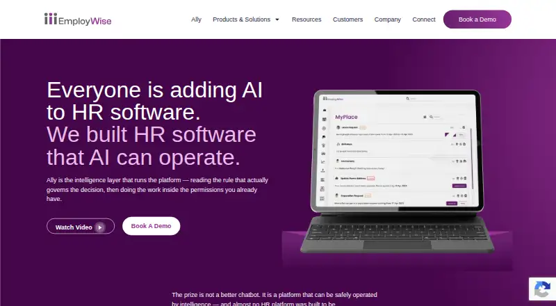 EmployWise's own site