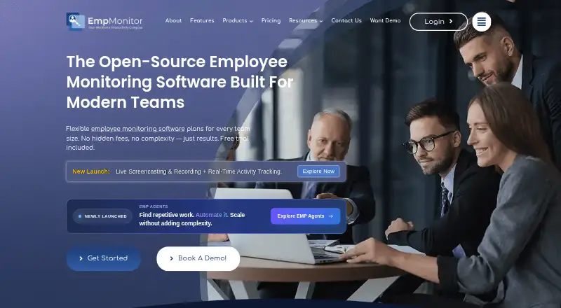 EmpMonitor's own site