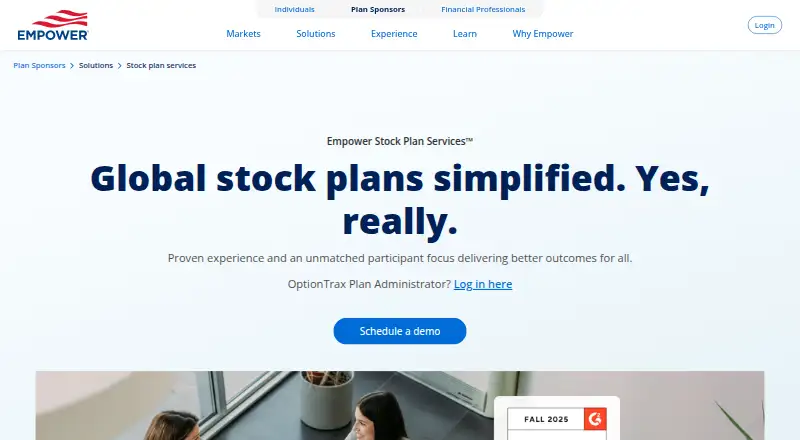 Empower Stock Plan Services's own site