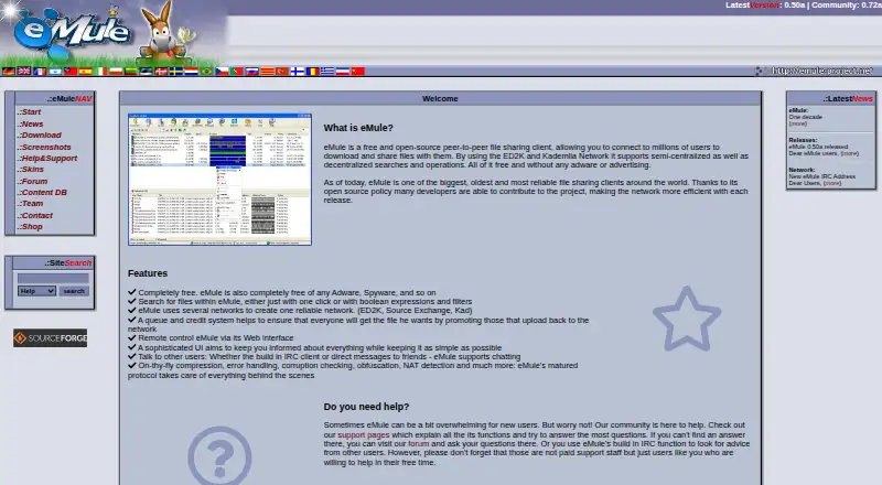 eMule's own site