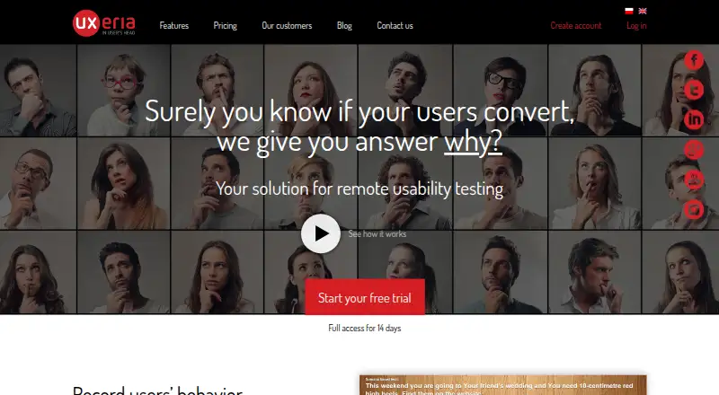 UXeria's own site