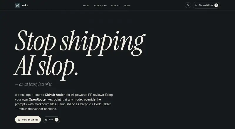 Enkii's own site