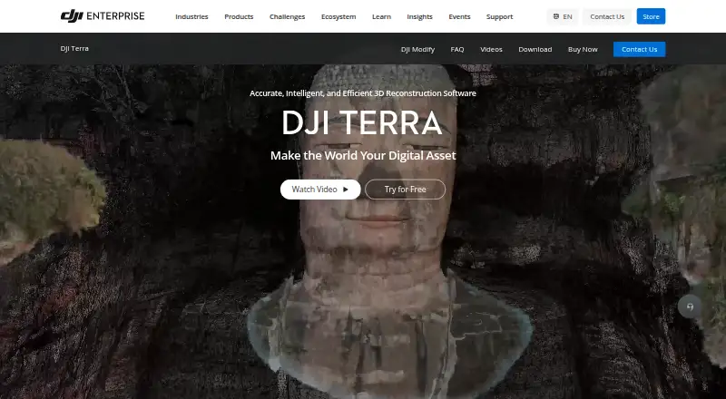 DJI Terra's own site