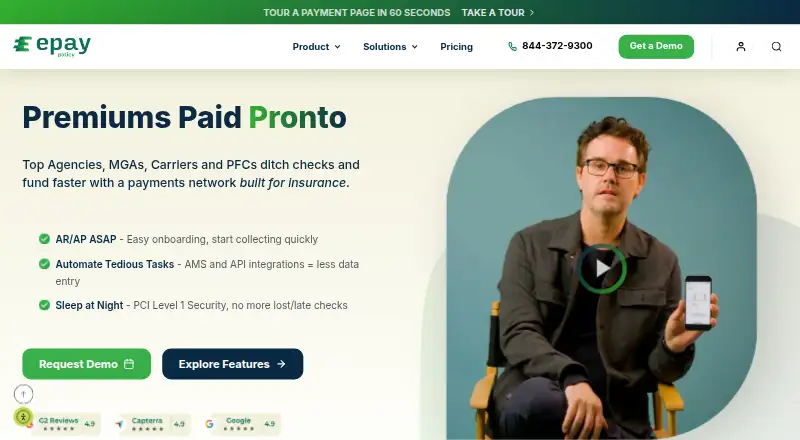 ePayPolicy's own site