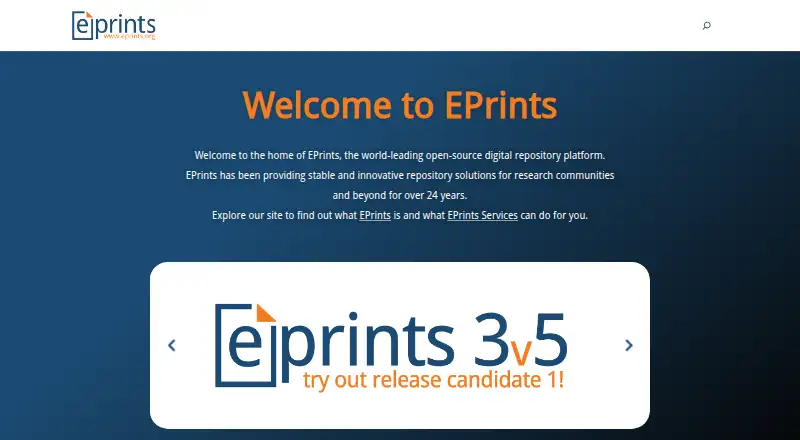 EPrints's own site