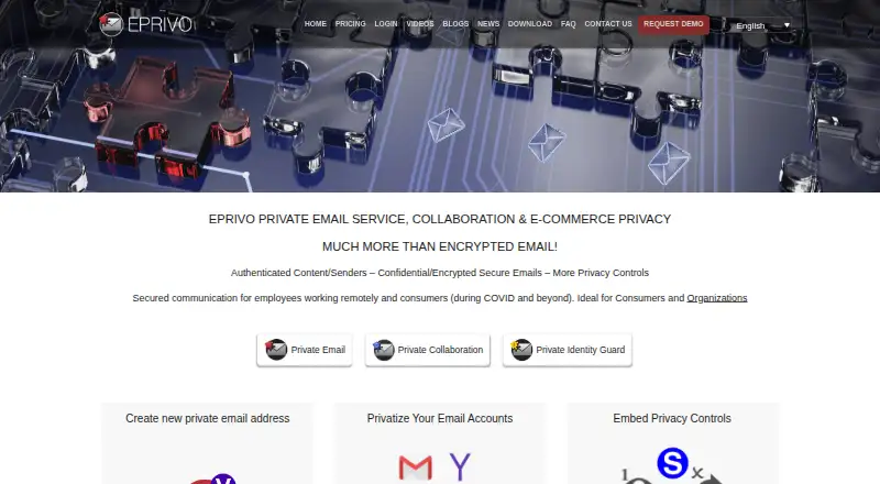 EPRIVO's own site