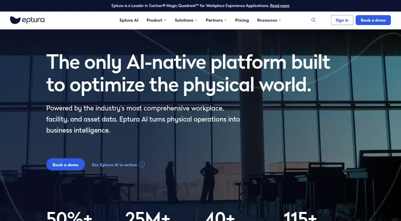 Eptura Workplace's own site