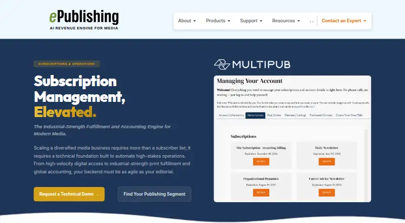 Multipub's own site