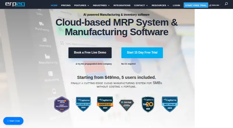 ERPAG's own site