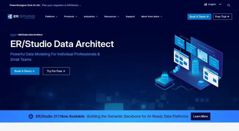 ER/Studio Data Architect's own site