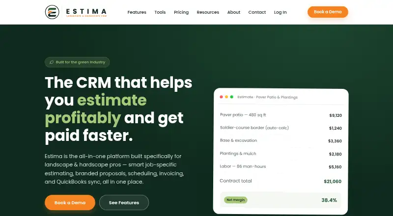 Estima's own site