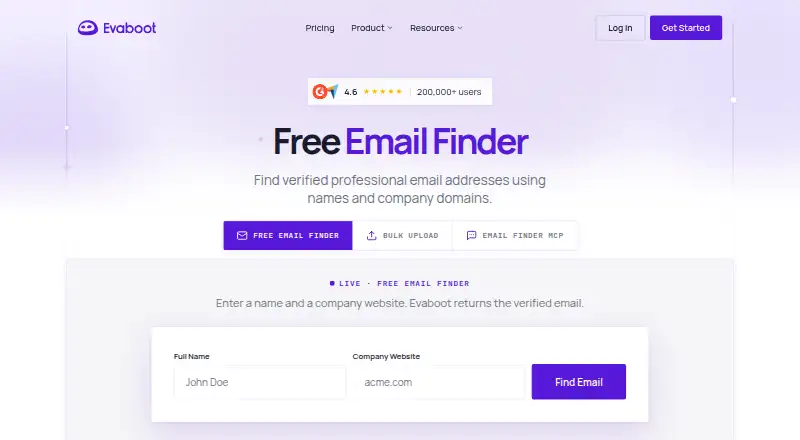 Evaboot's own site