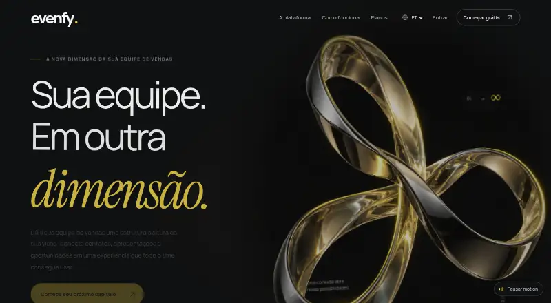 Evenfy's own site
