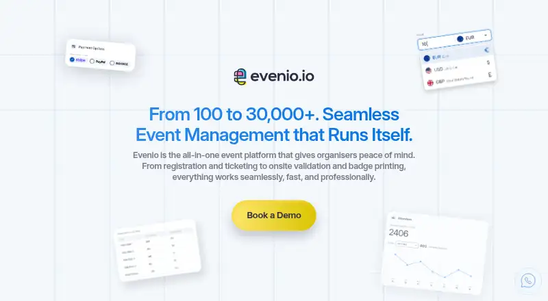 Evenio's own site
