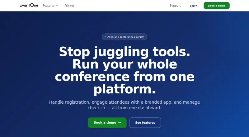 eventOne's own site