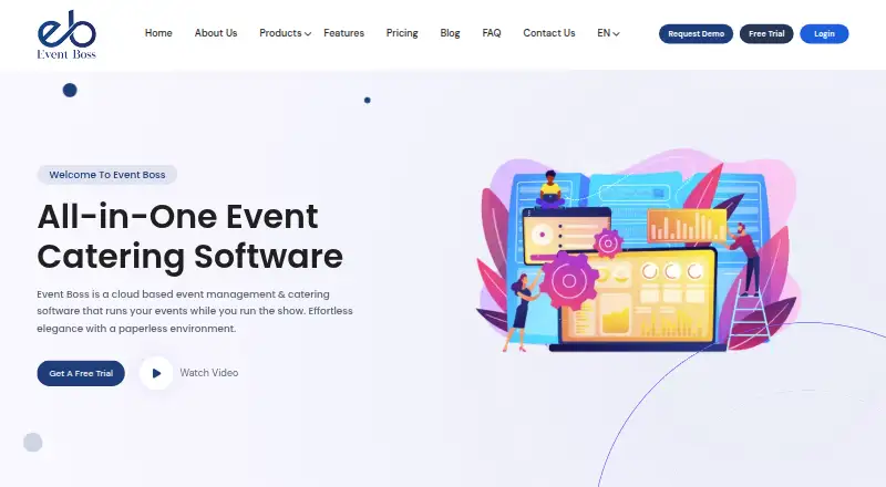 Event Boss's own site