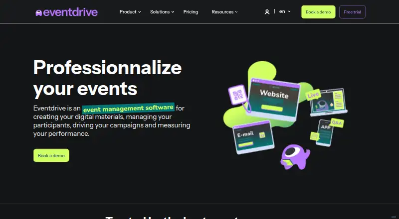 Eventdrive's own site