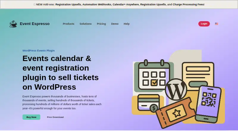 Event Espresso's own site