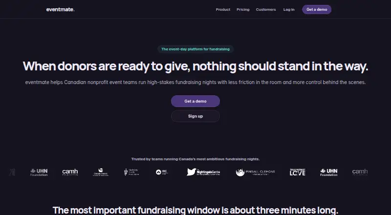 eventmate's own site