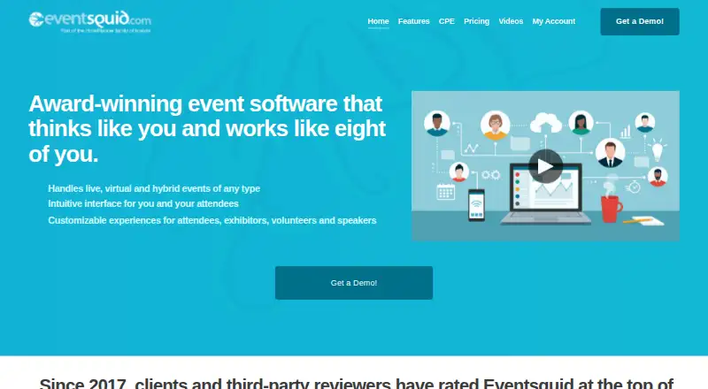 Eventsquid's own site