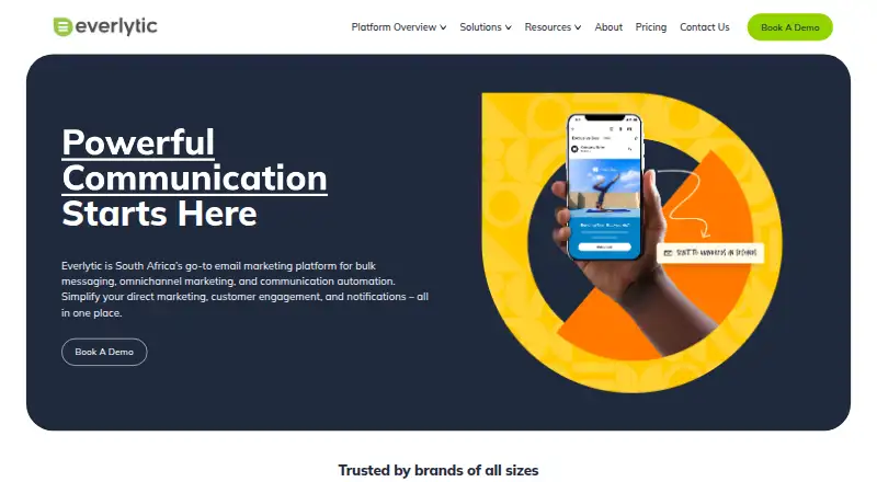 Everlytic's own site