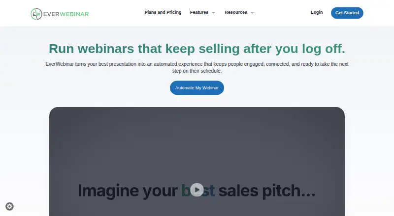 EverWebinar's own site