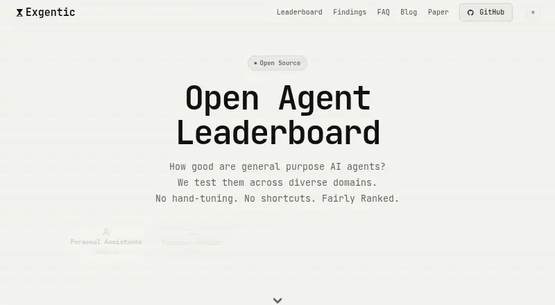 Exgentic's own site