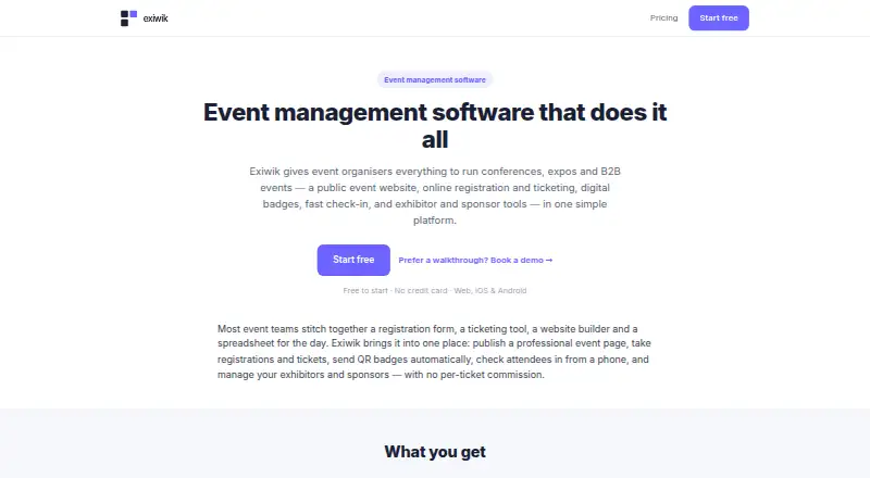 Exiwik's own site