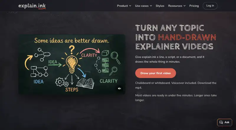 Explain.ink's own site