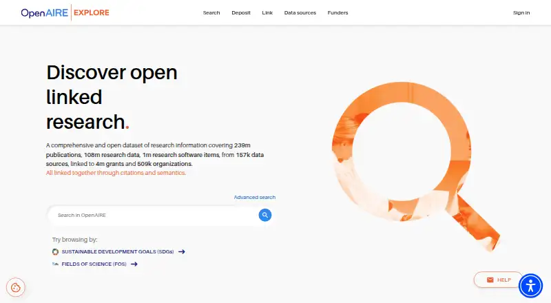 OpenAIRE Explore's own site