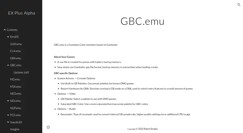 GBC.emu's own site