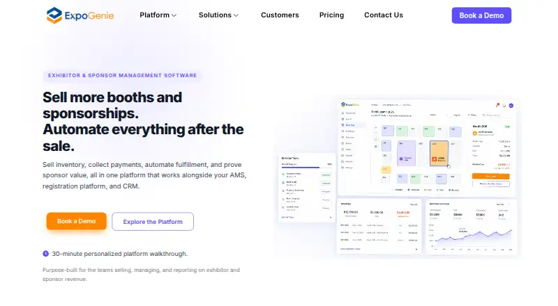 ExpoGenie's own site