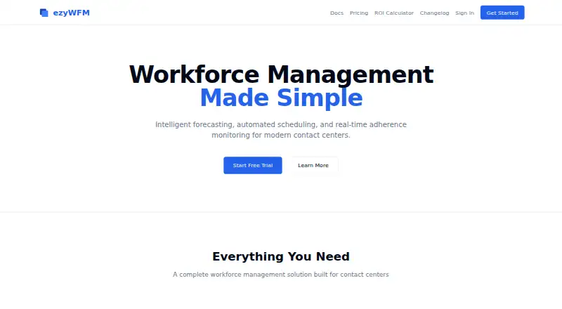 ezyWFM's own site