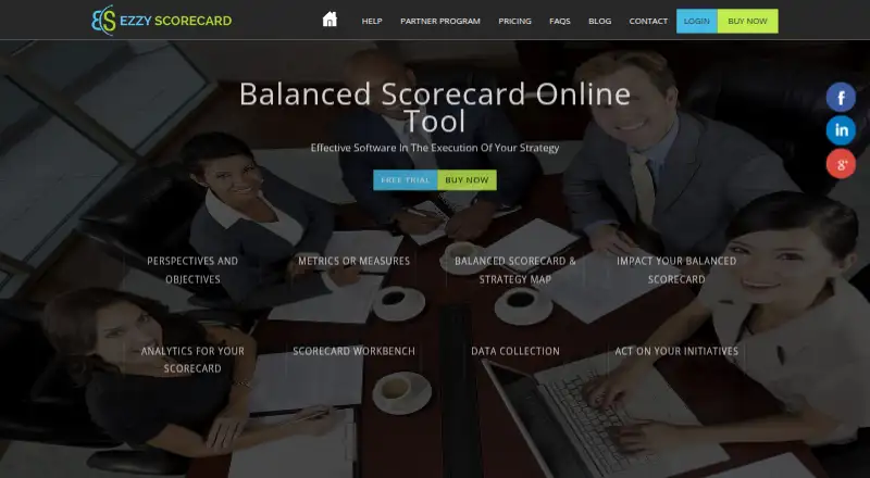 ezzyScorecard's own site