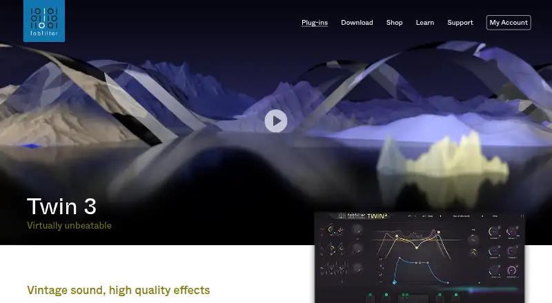 FabFilter Twin 3's own site