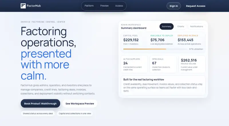 FactorHub's own site
