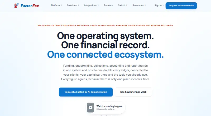 FactorFox's own site